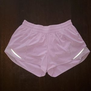 Lululemon Pastel Purple Workout Shorts